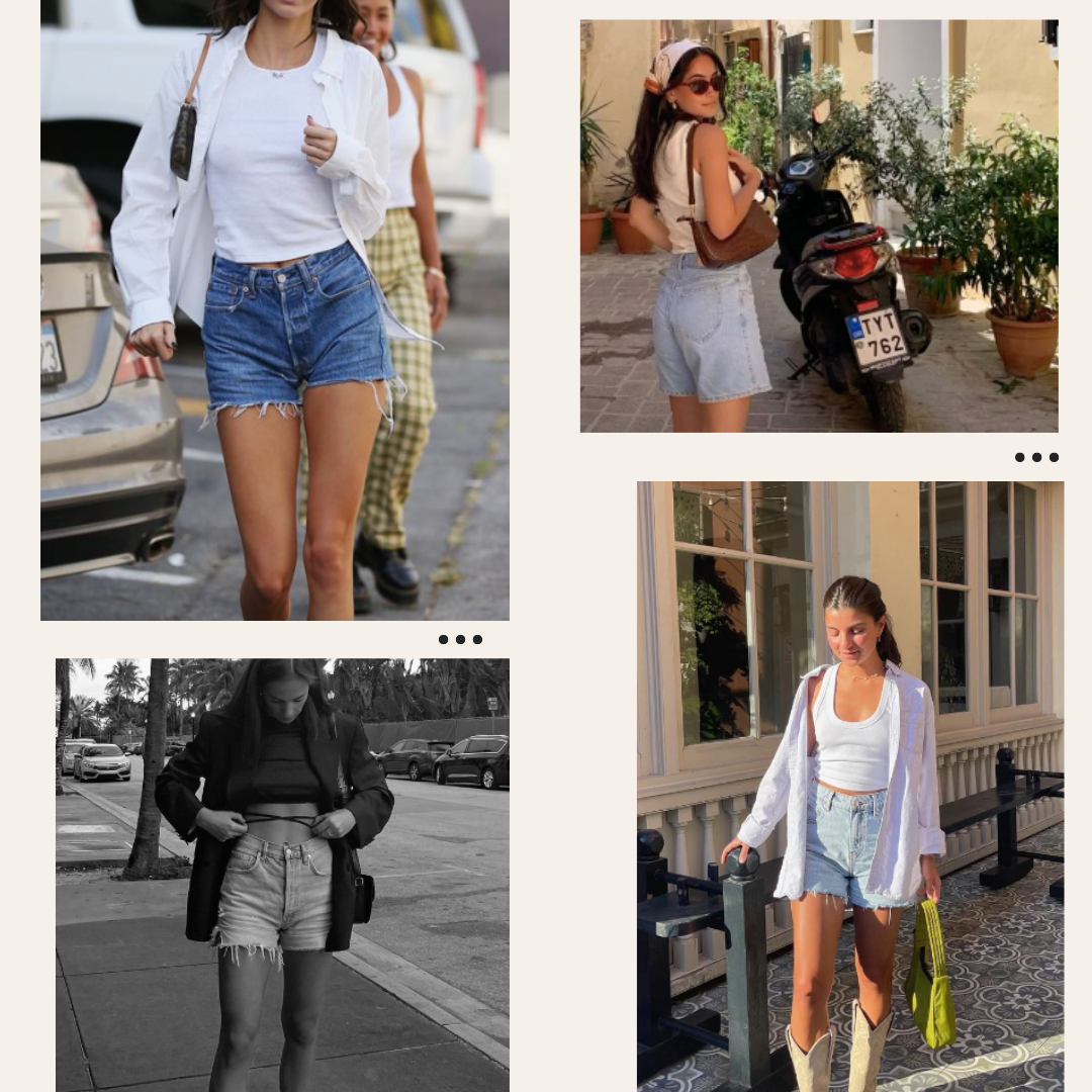 How To Style Jean Shorts 
